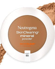 Neutrogena SkinClearing Mineral Acne-Concealing Pressed Powder Compact, Shine-Free 38 oz
