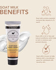 Dionis - Goat Milk Skincare Scented Hand Cream (1 oz) Set of 6, Moisturizing Lotion for Dry Skin, Good for Sensitive Skin, Cruelty-free and Paraben-free (Honeysuckle & Coconut)
