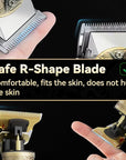 Professional Hair Clippers and Trimmers Set for Men, Cordless Rechargeable Electric Hair Clippers for Hair Cutting, Haircut Clipper for Barber, Men's Gifts for Husband, Barbers, Father