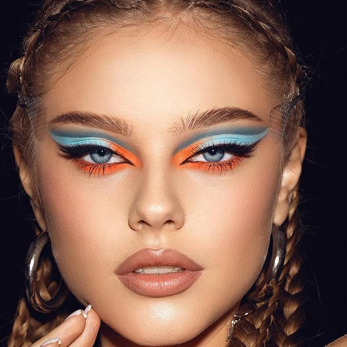 Erinde Single Sky Blue Matte Eyeshadow Palette, High Pigmented Eye Shadow Powder, Long Lasting, Ultra-Blendable, Intense Color