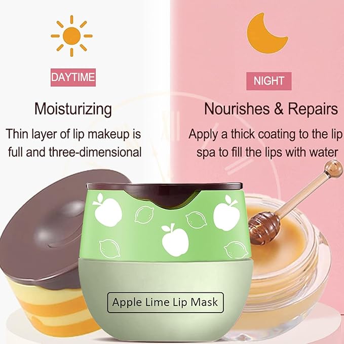 3 Pcs Bee Lip Balm Honey Lines