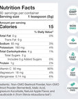 HumanN SuperBeets Beetroot Powder - Nitric Oxide Boost for Blood Pressure, Circulation & Heart Health Support - Non-GMO Superfood Supplement - Original Apple Flavor, 30 Servings