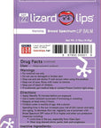 Lizard Lips SPF 22 Lip Balm - Original Vanilla 4 Pack (4)