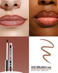 Sacheu Lip Liner STAY-N Peel Off Lip Stain — Long Lasting Matte Lip Tattoo Transfer Proof Lipstain Infused with Hyaluronic Acid & Vitamin E for All Skin Types — Vegan & Cruelty-Free, Core Bundle