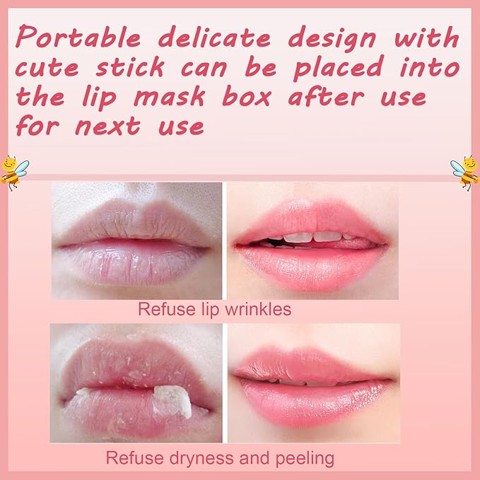 1 PCS Bee Lip Balm Honey