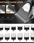 Suttik Professional Hair Clipper Set for Men, Barber Kit Clipper and Trimmer Set, Electric Foil Shavers for Men with Travel Case