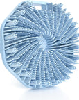 Silicone Body Scrubber, Exfoliating Body Wash Scrubbers Exfoliator, Shower Body Brush for Effective Showering Exfoliation and Gentle Massage (Blue)