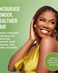 Mielle Organics Rosemary Mint Strengthening Shampoo and Conditioner Infused with Biotin, Cleanses and Helps Strengthen Weak and Brittle Hair, 12 Ounces