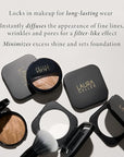LAURA GELLER NEW YORK Matte Maker Pressed Setting Powder - Translucent - Setting Powder & Finishing Powder - Oil-Control - Filter-Like Matte Finish - All Skin Types