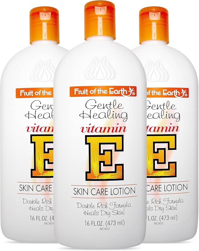 Fruit of the Earth Vitamin E Lotion 16 oz (3 Pack)