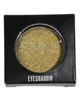 ISMINE Single Eyeshadow Powder Palette Shimmer Gold, High Pigment, Longwear Single Gold Eye Makeup for Day & Night (#16)