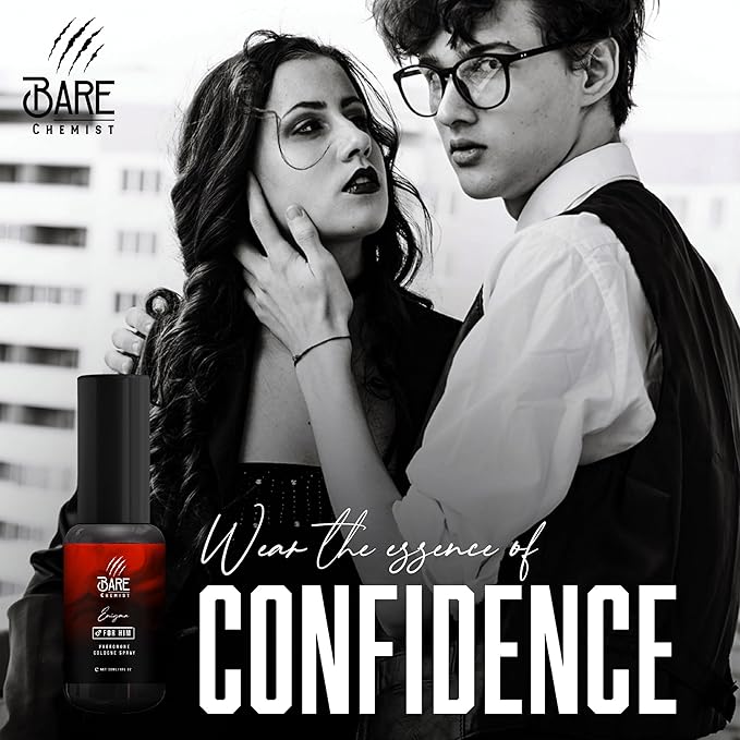 Enigma Pheromone Cologne for Him - [Attraction Formula] Pheromone Cologne for Men 1oz. - Lavender, Sage, Wood