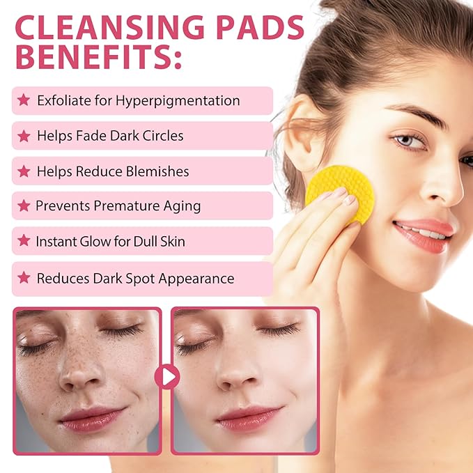 Kojic acid and turmeric cleansing
