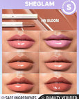 SHEGLAM PoutPerfect Moisturizing Solid Lip Gloss Non Sticky Lipstick with Coconut Oil - In Bloom