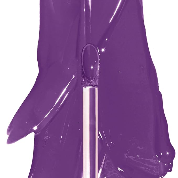 Revlon Ultra HD Vinyl Lip Polish, Liquid Lipstick, Game On, Violet Gloss