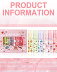 6pcs Fruit Flavored Lip Gloss Set, Roll on Lip Gloss Set Kids Lip Gloss Cute Lip Oil for Girls, Glossy and Shiny Non-Toxic, Kid Friendly, Kids Gift