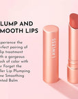 LAWLESS Forget the Filler Lip Plumping Line Smoothing Tinted Balm, Georgie, Pink, 0.09 Ounce