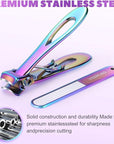 Toenail Clippers for Thick Toenails for Seniors – Vepkuso Ultra Sharp Nail Clippers for Women Large German Fingernail Clippers Cutter Set for Tough Nails, Men, Adult,Gift Idea