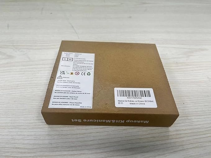 Manicure Set Professional Nail Clippers Pedicure Kit, 16 pcs Stainless Steel Nail Care Tools Grooming Kit with Luxurious Travel Leather Case for Thick Nails Men Women Gift (Yellow)