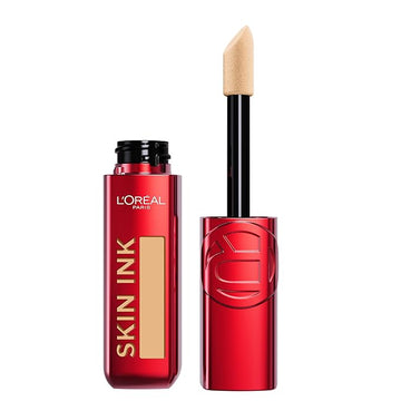 L'Oreal Paris Infallible Skin Ink 2-in-1 Foundation Concealer Hybrid Face Makeup, up to 48HR Transfer-Resistant with Buildable Light to Full Coverage, 270 Medium Warm