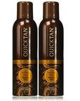 Body Drench Quicktan Quick Tan Bronzing Spray Medium Dark (The Perfect Ultra Bronzing Self-tanner a Fast-drying Formula) - Size 6 Oz / 170g (Pack of 2)