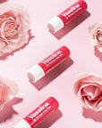 Vaseline Lip Therapy Rosy Lips 8-Pack – Moisturizing Lip Balm, Tinted, 0.16 Oz Ea