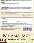Panama Jack Sunscreen Lip Balm - SPF 45, Flavor Pack, Broad Spectrum UVA-UVB Sunscreen Protection, Prevents & Soothes Dry, Chapped Lips (5 Pack)