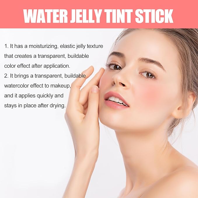 Milk Water Jelly Tint, Sheer Lip & Cheek (rose pink)