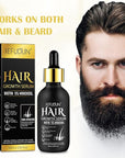 5% Minoxidil Hair Growth Oil for Men and Women - Regrowth Serum, Extra Strength Spray for Hair Loss, Thicker Healthier Hair, Beard Growth Kit, Topical Treatment, 2.02 oz