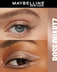 MAYBELLINE New York Tattoo Studio Long-Lasting Sharpenable Eyeliner Pencil, Glide on Smooth Gel Pigments with 36 Hour Wear, Waterproof Rose Quartz 0.04 oz