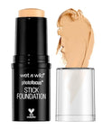 wet n wild Photo Focus Matte Foundation Stick Makeup, Soft Ivory | Vegan & Cruelty-Free