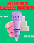 NYX PROFESSIONAL MAKEUP Smushy Matte Lip Balm, Tinted Lip Moisturizer with Soft, Matte Finish - Sugar Smush (Transparent)