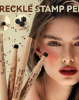 AKARY Stamp Freckle Pen Natural Lifelike Fake Freckles