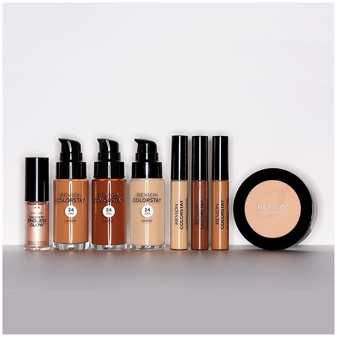 Revlon ColorStay Concealer, Longwearing Full Coverage Color Correcting Makeup, 060 Deep, 0.21 oz