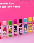 Lip Smacker Sanrio Hello Kitty and Friends 8-Piece Flavored Lip Balm, My Melody, Little Twin Stars, and Chococat, Hydrating & Protecting - Cruelty-Free