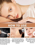 Airbrush Foundation Makeup Spray Full Coverage Foundation for Mature Skin,Long-lasting Airbrush Flawless Setting Spray,Waterproof Foundation for Smooth Radiant Skin (Natural/Warm Porcelain)