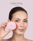 GESKE x Hello Kitty SmartAppGuided™ Sonic Facial Brush | 4 in 1 | Electric Facial Cleansing Brush | Skin Cleansing Brush | Facial Brush | Daily Skincare Routine| Facial Massager & Skin Care