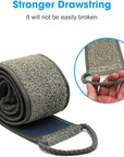 Loofah Back Scrubber, 50 Inch Extra Long Natural Flax Exfoliating Back Scrubber for Shower for Men Women, Deep Clean & Invigorate Your Skin
