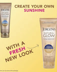 Jergens Natural Glow +Firming Self Tanner Body Lotion, Fair to Medium Skin Tone, Sunless Tanning Moisturizer with Collagen and Elastin. Helps to Visibly Reduce Cellulite, 7.5 Fl Oz (Pack of 2)