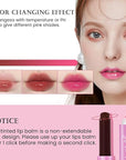 DAGEDA Tinted Lip Balm, Moisturizing Magic Non-Greasy,