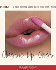 Runway Rogue Classic Lip Gloss, Pale-Purple Sheer Iridescent Hydrating Lip Gloss, ‘Purple Haze’