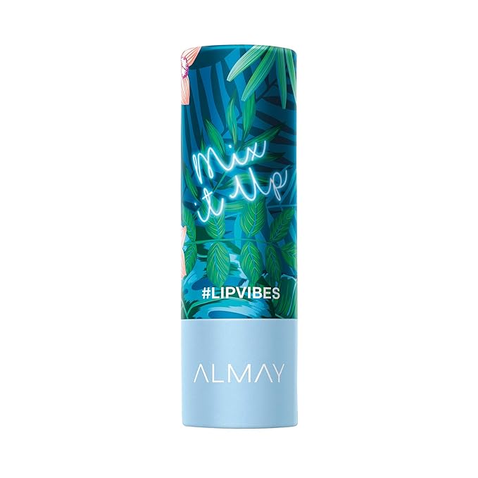 Almay Lip Vibes, Mix it Up, 0.14 Ounce, lipstick topper