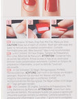 KISS imPRESS Press-On Manicure, Nail Kit, PureFit Technology, Short Press-On Nails, 'Rain Check', Includes Prep Pad, Mini Nail File, Cuticle Stick, and 30 Fake Nails (Pack of 2)