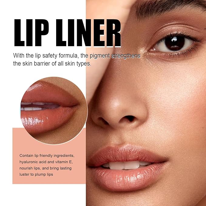 3 Colors Lip Stain Peel Off, Peel off Lip stain, Lip Tint Stain, Peel off Lip Liner Stain, Lip Stain Peel off Tint Tattoo Color Waterproof Long-Lasting, No Smudging