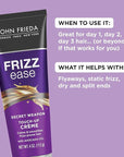 John Frieda Frizz Ease Secret Weapon Touch-Up Crème, Smoothing Cream for Flyaways, Frizz-Free & Split Ends, Infused with Avocado Oil to Seal in Moisture and Eliminate Flyaways, 1 Oz, Pack of 24