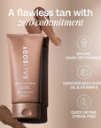 Bali Body Instant Tan Cream | Fast-Drying, Minimal Transfer | Suitable for All Skin Types, Including Sensitive Skin (150 ml/5.07 fl oz)