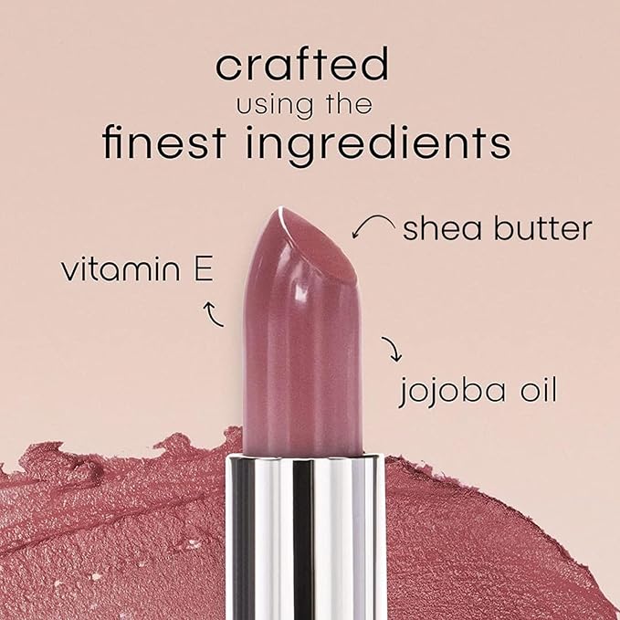 Nude Envie - Lipstick - Creamy & Long-Lasting Finish - Velvety Texture & Easy Application - Luxury Hydration - With Shea Butter, Vitamin E & Jojoba Oil - Vegan, Paraben-Free & Cruelty-Free - Intuition