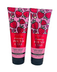 Bath and Body Works Strawberry Pound Cake 2 Pack Ultra Shea Body Cream 8 Oz. (Strawberry Pound Cake)