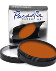 Mehron Makeup Paradise Makeup AQ Pro Size | Stage & Screen Performance, Face & Body Painting, Beauty, Cosplay, and Halloween | Water Activated Face Paint, Body Paint 1.4 oz (40 g) - Foxy