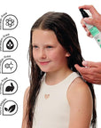 TANGLE TEEZER Hair Detangler Spray for Kids, Vegan and Sulfate-Free with a Fresh & Fruity Scent, for all Hair Types, 5 Fl Oz